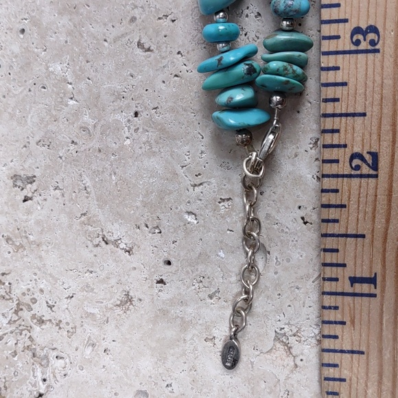 Barse Turquoise/Sterling Silver Necklace - Picture 8 of 11